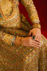 Royal mehndi bridal