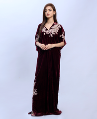 Cherry Red Kaftan