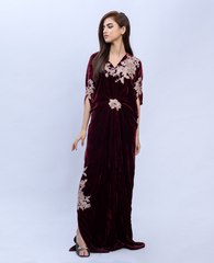 Cherry Red Kaftan