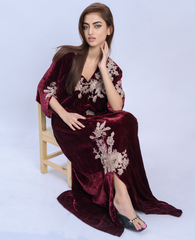 Cherry Red Kaftan