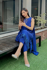 Ultramarine Saree-shirt